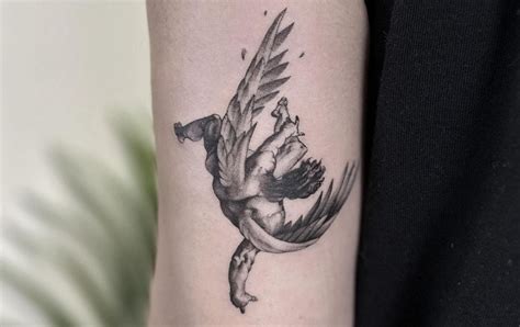 fallen angel tattoo designs|Fallen Angel Tattoo Meaning & Symbolism (Grief)